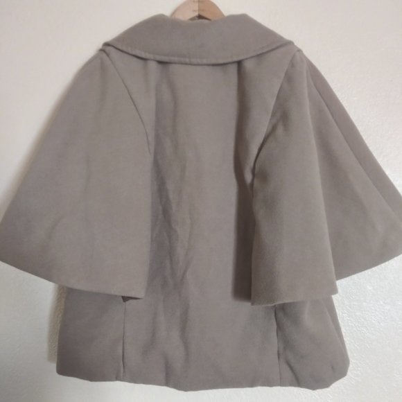 Alyx Tan Cape Coat Women's Large - Picture 3 of 7
